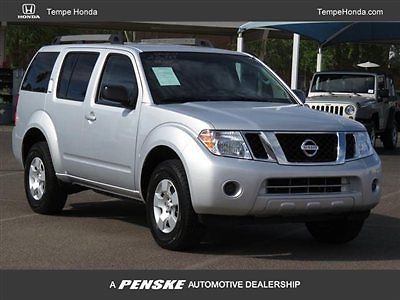 4wd 4dr v6 s nissan pathfinder s low miles suv automatic gasoline 4.0l dohc 24-v