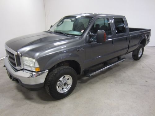 04 ford f-350 super duty xlt crew cab long bed 4x4 6.0l v8 turbo diesel 80+pics