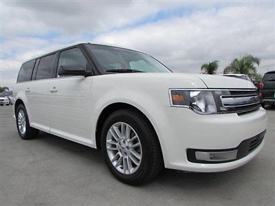 13 ford flex sel white only 10k miles