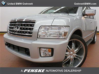 Rwd 4dr low miles suv automatic gasoline 5.6l 8 cyl silver