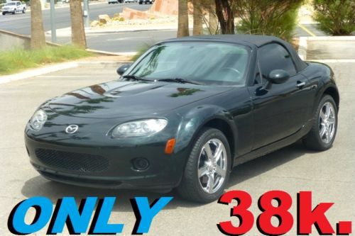 2008 mazda miata mx5 only 38k actual miles 5-speed manual clean title no reserve