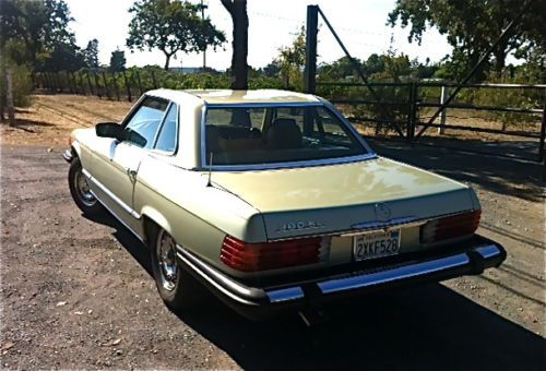 1981 Mercedes-Benz 380 SL-Class Roadster Convertible, image 2