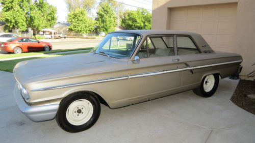 1964 Ford Fairlane 2dr post 82k orig miles, survivor, NO RUST  California Car!!, image 2