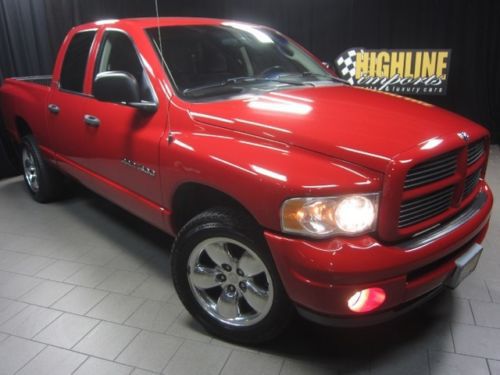 2002 dodge ram 1500 4x4, sport quad cab, 240hp magnum v8, 20 factory alloys