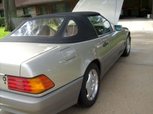 1991 - 500 sl roadster - 2 top convertible -