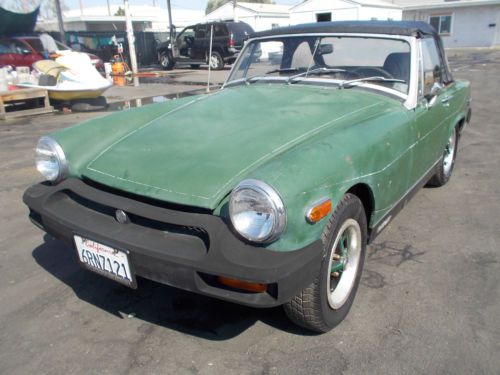 1976 mg midget, no reserve