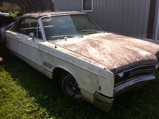 1968 chrysler 300 convertible barn find