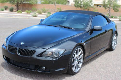 2007 bmw 650i base convertible 2-door 4.8l - clear title