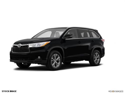 2014 toyota highlander xle