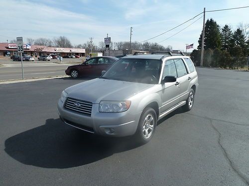 2006 subaru forester x wagon 4-door 2.5l