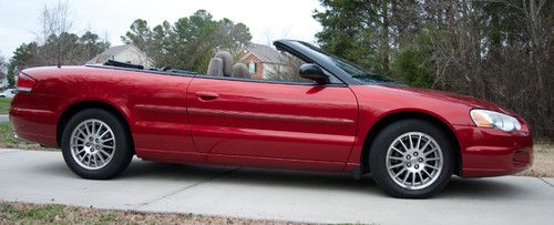 2006 convertible - chrysler sebring touring edition - v6, automatic, vgc