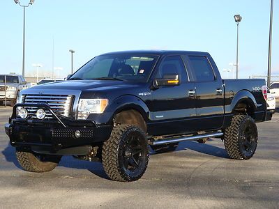 2011 3.5l ecoboost 6'' lift kit custom bumpers wheels tires step bars 4wd