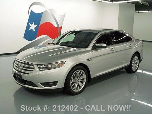 2013 ford taurus limited leather rear cam sync 19&#039;s 33k texas direct auto