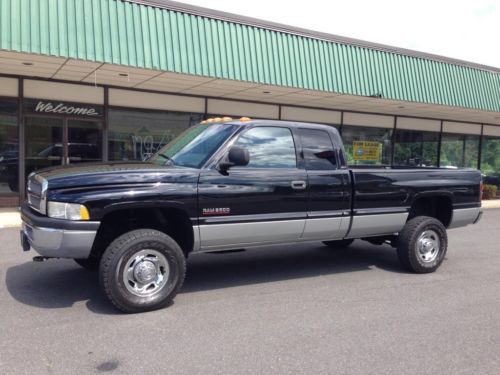 1 owner - 4x4 - 5.9l cummins turbo diesel - quad cab - slt - no reserve