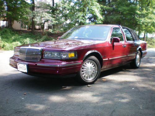 1997 LINCOLN TOWN CAR CARTIER EDITION, US $5,000.00, image 2
