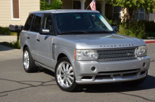 2006 land rover range rover supercharged overfinch loaded!