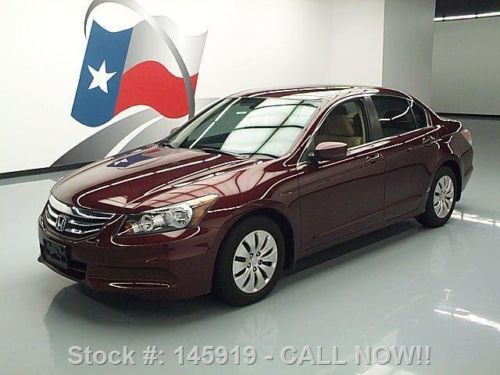 2012 honda accord lx sedan auto cruise ctl 1-owner 35k texas direct auto