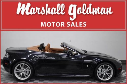 2012 aston martin vantage s  midnight blue metallic convertible 5000 miles