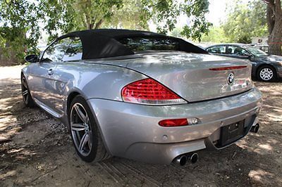 6 series bmw m6 low miles 2 dr coupe automatic gasoline 5.0l 10 cyl  silver gray