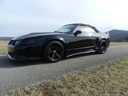 2003 mustang cobra 462rwhp no reserve convertible saleen supercharged 04 4.6 5.0