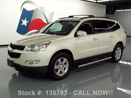 2012 chevy traverse lt 8-pass rearview cam 18&#039;s 55k mi texas direct auto