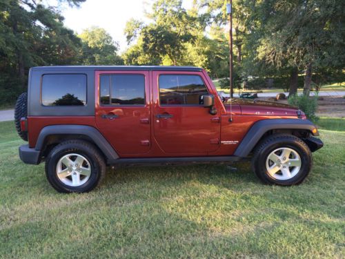 2008 jeep wrangler unlimited rubicon sport utility 4-door 3.8l