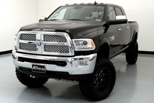 2014 ram 3500 laramie 4x4 bds lift, toyo, navigation, black lrg 20 inch wheels