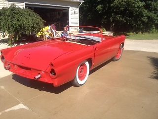 1955 ford thunderbird hardtop coupe recently painted automatic rwd -michigan