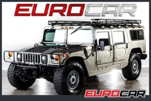 Hummer h1 wagon, roof rack, winch, super clean