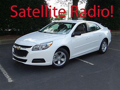 Chevrolet malibu 4dr sedan ls w/1ls new automatic gasoline 2.5l 4 cyl summit wht