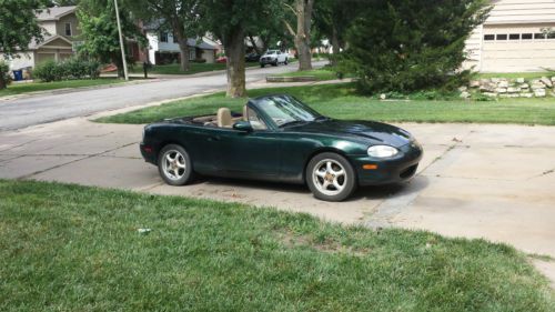 1999 mazda miata mx-5 convertible and hard top