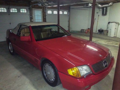 1990 mercedes-benz 500sl base convertible 2-door 5.0l