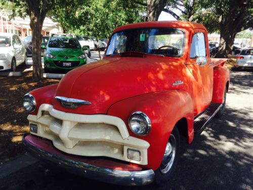 1954  1/2  half-ton 3100 chevrolet pick-up