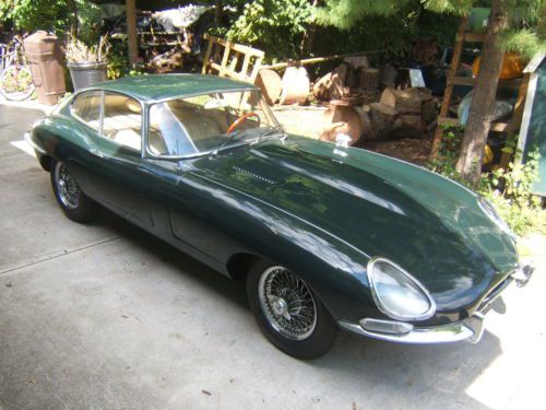 1967 jaguar e type coupe 4.2  4 speed