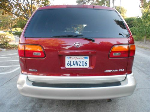 2000 toyota sienna xle mini passenger van 5-door 3.0l