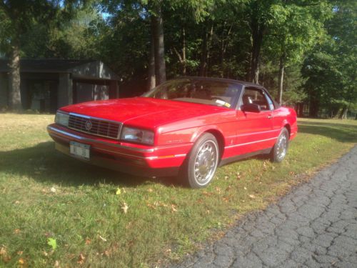 1993 cadillac allante roadster