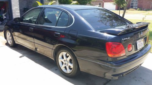 2001 Lexus GS300 Blue Leather, image 4