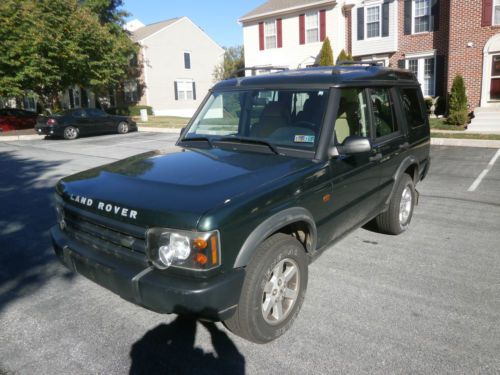 2003 green land rover discovery s sport utility 4-door 4.6l current inspection