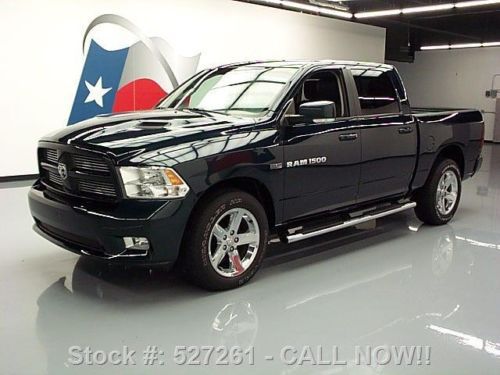 2011 ram 1500 sport crew 4x4 hemi rear cam 20&#039;s 50k mi texas direct auto