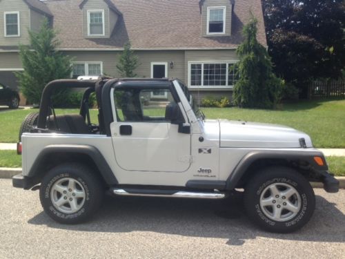 2003 jeep wrangler x sport utility 2-door 4.0l