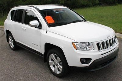 Jeep compass fwd 4dr sport low miles suv manual gasoline 4 cyl engine bright whi
