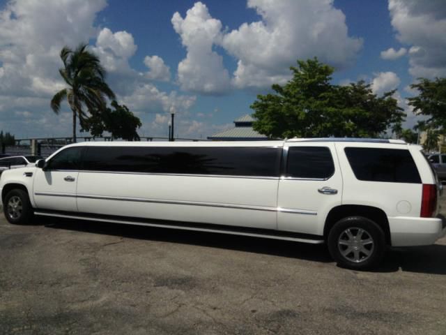 Cadillac escalade limousine