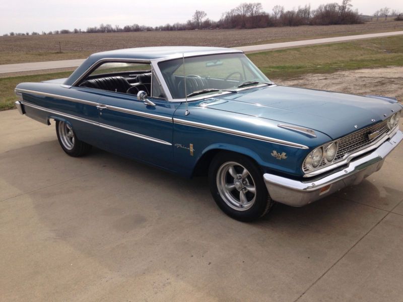 1963 ford galaxie 500 xl 406 tri-power clone