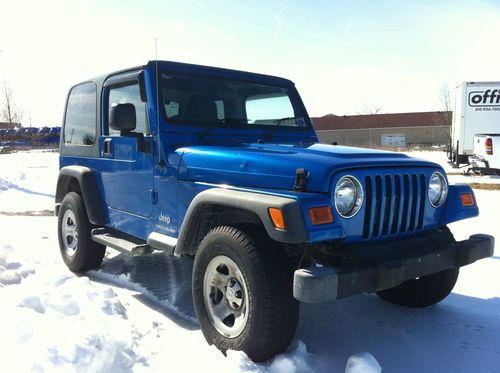 Purchase used 2003 Jeep Wrangler Right hand drive RHD in Fenton, Michigan,  United States