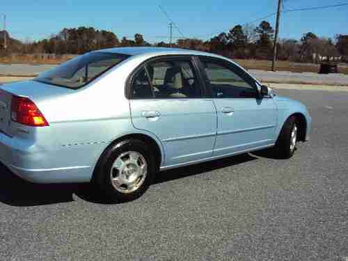 One Owner 2003 Honda Civic Hybrid Sedan 4-Door 1.3L Manual Runs Strong No Reserv, image 6