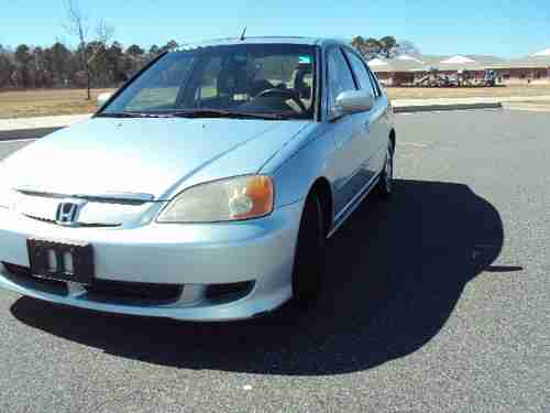 One Owner 2003 Honda Civic Hybrid Sedan 4-Door 1.3L Manual Runs Strong No Reserv, image 10