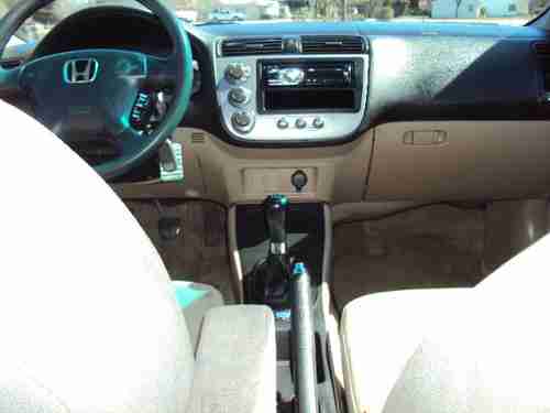 One Owner 2003 Honda Civic Hybrid Sedan 4-Door 1.3L Manual Runs Strong No Reserv, image 13