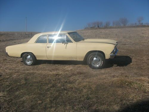 1966 chevelle 300 two door post v8 car rare