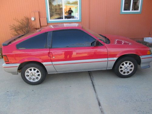 1984 honda crx 1.3 liter motor all stock original 5 speed manual