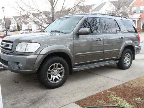 2004 toyota sequoia limited sport utility 4-door 4.7l